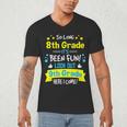 Kids So Long 8th Grade Graduation Here I Come 9th Grade Men's V-Neck T-Shirt