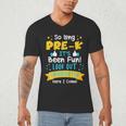 Kids So Long Pre-K Graduation 2025 School Kindergarten Here Come Men's V-Neck T-Shirt