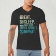 Take Kids To Sports Dad Sports Father Sport Dad Men's V-Neck T-Shirt Take Kids To Sports Dad Sports Father Sport Dad Men's V-Neck T-Shirt