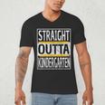 Kids Straight Outta Kindergarten Graduation Men's V-Neck T-Shirt