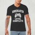 Kindergarten Gamer Graduate Graduation Men's V-Neck T-Shirt