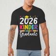 Kindergarten Graduate 2026 Preschool Graduation Kid Boy Girl Men's V-Neck T-Shirt