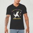 Kindergarten Graduation Shirt 2019 Dinosaur Graduate Party Men's V-Neck T-Shirt