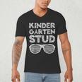 Kindergarten Stud Shirt Girl Boy Back To School Graduation Men's V-Neck T-Shirt