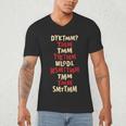 Do You Know The Muffin Man DYKTMM Nostalgia Quote Men's V-Neck T-Shirt Do You Know The Muffin Man DYKTMM Nostalgia Quote Men's V-Neck T-Shirt
