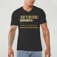 Lagotto Romagnolo Vintage Retro Dog Mom Dad Men's V-Neck T-Shirt