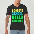 Last Day Of School Shirt Teacher Tee Graduation Men's V-Neck T-Shirt