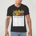 Last Day Of School Sign My Shirt Autograph Graduation Men's V-Neck T-Shirt