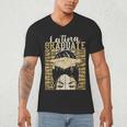 Latina Graduate Educated Powerful Class Of 2024 Graduation Men's V-Neck T-Shirt