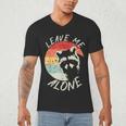 Leave Me Alone Raccoon Lover Introvert Antisocial Shy INTP Men's V-Neck T-Shirt