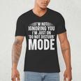 Leave Me Alone Tee Introvert Humor Men's V-Neck T-Shirt Leave Me Alone Tee Introvert Humor Men's V-Neck T-Shirt