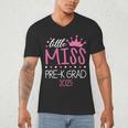 Little Miss Pre-K Grad Preschool Prek Graduation 2025 Men's V-Neck T-Shirt