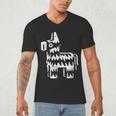 Lone Vibes Celebration Individualistic Introvert Party Men's V-Neck T-Shirt Lone Vibes Celebration Individualistic Introvert Party Men's V-Neck T-Shirt