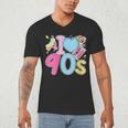 I Love 90's Retro Style Nostalgia Vibe 1990's Party Men's V-Neck T-Shirt