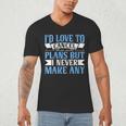 I Would Love To Cancel Plans But i Never Make Any Introvert Men's V-Neck T-Shirt I Would Love To Cancel Plans But i Never Make Any Introvert Men's V-Neck T-Shirt