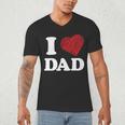 I Love Dad Men's V-Neck T-Shirt