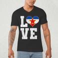 Love Yugoslavia Proud Yugoslav Nostalgia Men's V-Neck T-Shirt