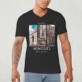 Making Memories In Paris Photo Nostalgia Travel Humor Men's V-Neck T-Shirt Making Memories In Paris Photo Nostalgia Travel Humor Men's V-Neck T-Shirt