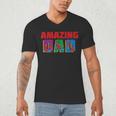 Marvel Spider-Man Amazing Dad Birthday Father’s Day Men's V-Neck T-Shirt