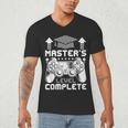 Master's Level Complete College Graduation Men's V-Neck T-Shirt