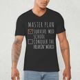 Med School Student Future Doctor Graduation Men's V-Neck T-Shirt