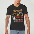 Men Anime Father's Day Anime Dad Except Way Cooler Men's V-Neck T-Shirt