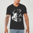 Men Celtic Norse Mythology Viking Dad Men's V-Neck T-Shirt