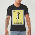 Mexican For Graduation La Graduada 2024 Men's V-Neck T-Shirt