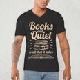 Mindfulness Reading Book Nerd Book Lover Bookworm Introverts Men's V-Neck T-Shirt Mindfulness Reading Book Nerd Book Lover Bookworm Introverts Men's V-Neck T-Shirt