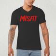 Misfit Outfit And Costume Introvert Apparel Men's V-Neck T-Shirt Misfit Outfit And Costume Introvert Apparel Men's V-Neck T-Shirt