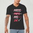 Miss Mrs Ms Dr Doctorate Graduation Men's V-Neck T-Shirt