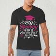 My Mommy Did It And She Did It For Me Graduation Daughter Men's V-Neck T-Shirt