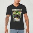 Monster Truck Dad Monster Truck Are My Jam Adults Kids Men's V-Neck T-Shirt Monster Truck Dad Monster Truck Are My Jam Adults Kids Men's V-Neck T-Shirt
