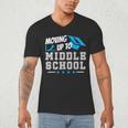 Moving Up To Middle School Graduation T-Shirt Men's V-Neck T-Shirt