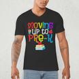 Moving Up To Pre-K Teacher Student Kid Graduation T-Shirt Men's V-Neck T-Shirt