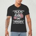 National Guard Graduation Proud National Guard Dad Men's V-Neck T-Shirt