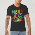 Next Stop Second Grade 1st Grade Graduation Day Kids Men's V-Neck T-Shirt