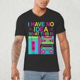 I Have No Idea What This Is Retro 70's 80's 90's Nostalgia Men's V-Neck T-Shirt