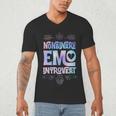 Nonbinary Emo Introvert Pride Trendy Mystic Teen Goth Style Men's V-Neck T-Shirt Nonbinary Emo Introvert Pride Trendy Mystic Teen Goth Style Men's V-Neck T-Shirt