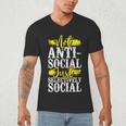 Not Anti Social Just Selectively Social Introvert Men's V-Neck T-Shirt Not Anti Social Just Selectively Social Introvert Men's V-Neck T-Shirt