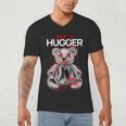 Not A Hugger Teddy Bear Antisocial Introvert Men's V-Neck T-Shirt