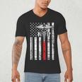 NP Nurse 2026 Practitioner Graduation Vintage Nursing Nurse Men's V-Neck T-Shirt