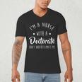 Nurse DNP PhD Doctorate Graduation Women Men's V-Neck T-Shirt