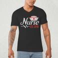 Nurse Nursing School Graduation Est 2018 Shirt Men's V-Neck T-Shirt