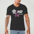 Nursing Graduation Nurse Est 2018 T-Shirt Men's V-Neck T-Shirt