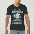 Nursing School Graduation Inherited RN LPN Nurse Grad 2021 Men's V-Neck T-Shirt
