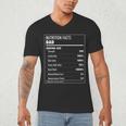 Nutrition Facts Dad Father's Day Shirt For Men Dad Men's V-Neck T-Shirt