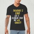 Theodore's Dad Text Men Boys Men's V-Neck T-Shirt