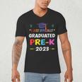 I Officially Graduated Pre-k Graduation Pre k Class 2023 Kid Men's V-Neck T-Shirt
