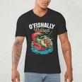 O'Fishally Retired Fishing Retirement Fisherman Dad Men's V-Neck T-Shirt